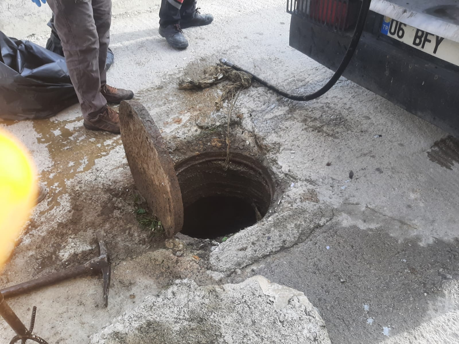 Kanalizasyon Borusu Açma